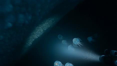 Deep Sea Exploration Under Ice with Jellyfish