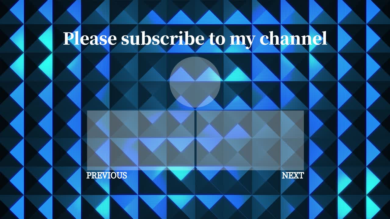 금속 반사 크리스탈 광채 엔드 카드 엔딩 스크린 모션 그래픽