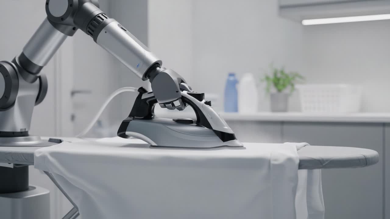 Innovative Robotic Ironing Technology: A State-of-the-Art Automated Ironing Device Streamlining Household Chores with Precision and Efficiency in Modern Home Environments