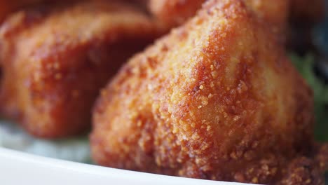 crispy fried chicken nuggets