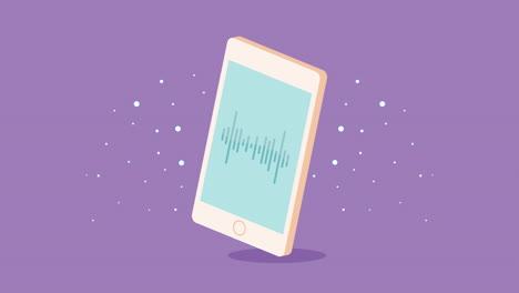 sound spectrum waves in smartphone