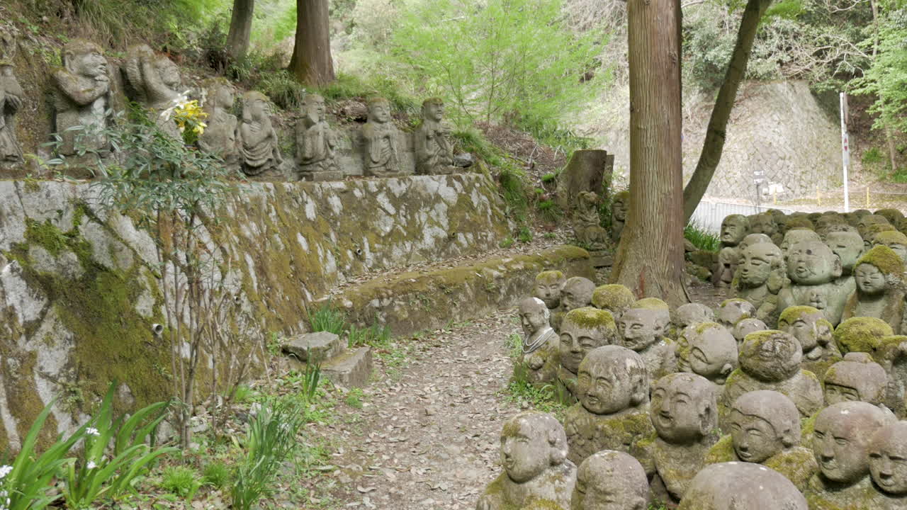 일본 교토 근교 오타기 넨부츠지 사원