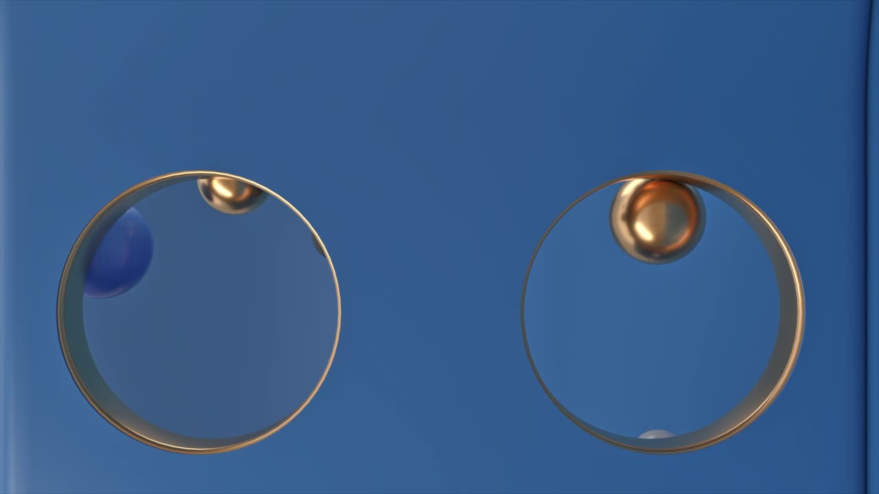 fondo 3d abstracto con bolas