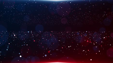 particles blue red event game trailer titles cinematic concert stage background loop