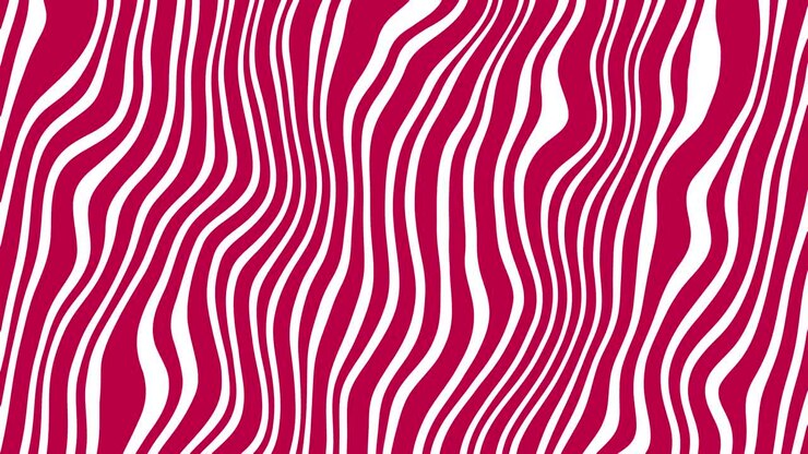 Linee ondulate astratte sullo sfondo del modello