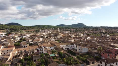 horizonte de la ciudad de algaida