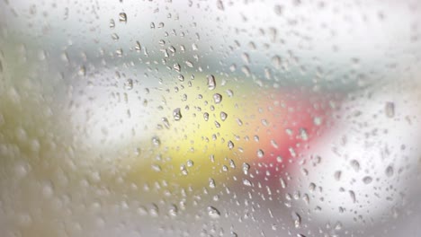 lluvia en la ventana