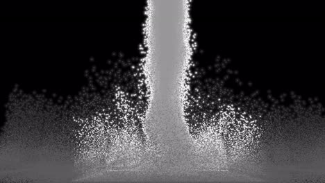 abstract digital explosion