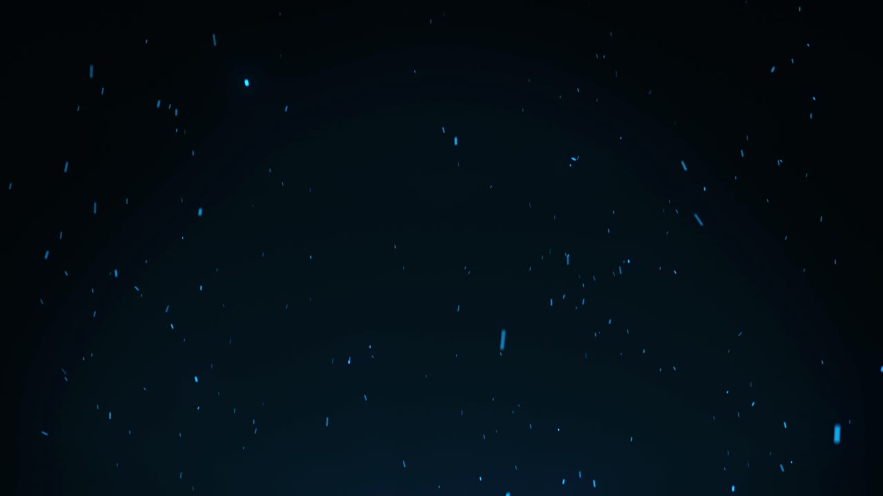 Abstract Blue Sparks Background