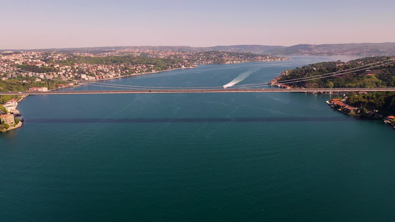 파티 술탄 메흐메트 다리 (fatih sultan mehmet bridge) 는 이스탄불 보스포루스 터키의 두 번째 다리이다.