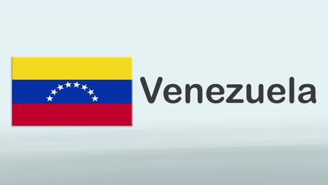 3d-Presentation-promo-intro-in-white-background-with-a-colorful-ribon-of-the-flag-and-country-of-Venezuela