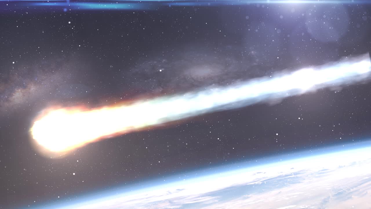 지구에 부히는 운석