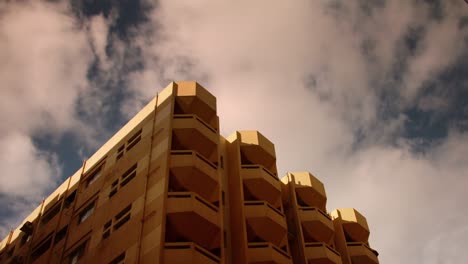 sunset dubai city hotel top sky está corriendo en 4k en los emiratos árabes unidos