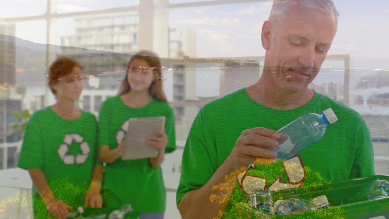 reciclaje con amigos