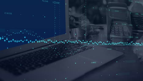 Animation-of-financial-data-processing-over-laptop-and-payment-terminal