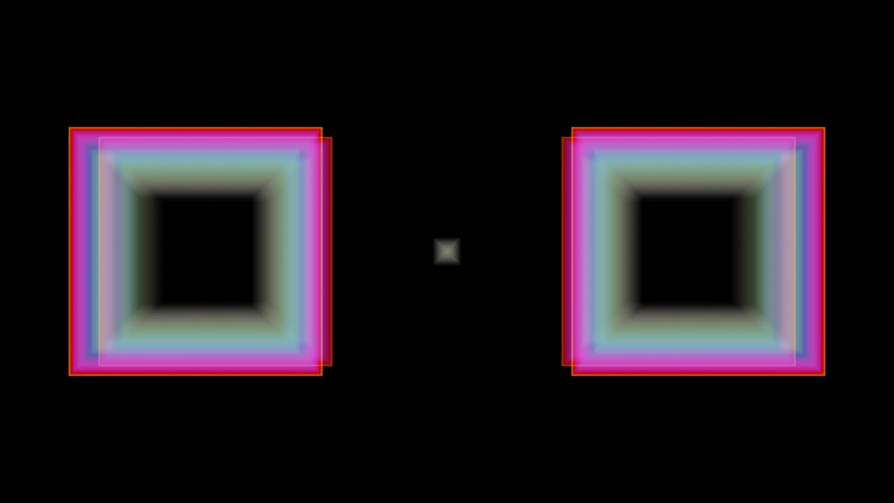 animación pulsante de rectángulos pulsantes y animación en bucle