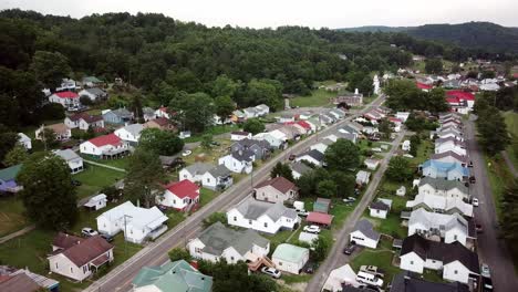 patatas fritas virginia aerial de la casa en el pueblo de molino en la ciudad de molino de la compañía