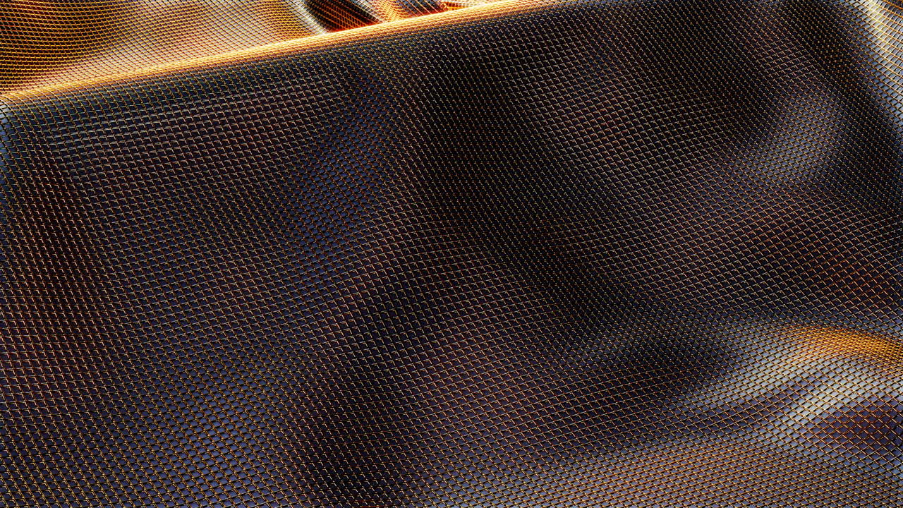 abstracto ondulante fondo dorado