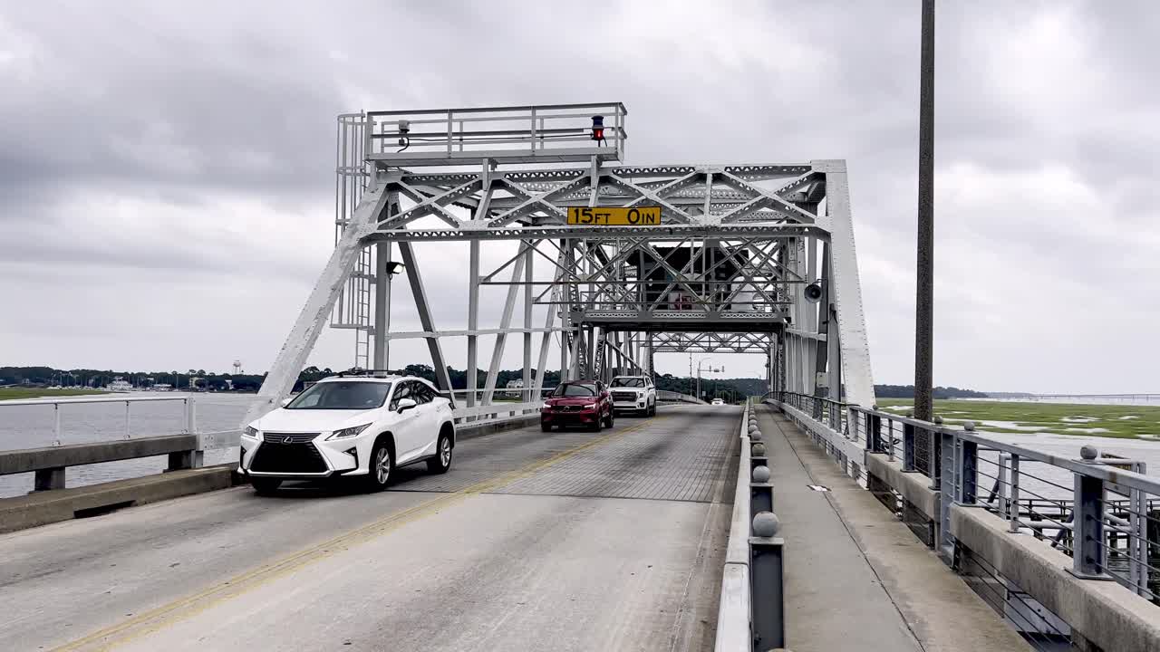 Beaufort SC, South Carolina bridge from Forrest Gump Movie