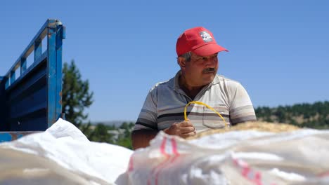 saco de trabajo de un aldeano
