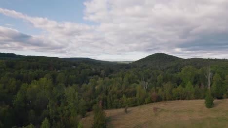 Clip-De-Drone-De-Las-Montañas-Del-Norte-De-Georgia