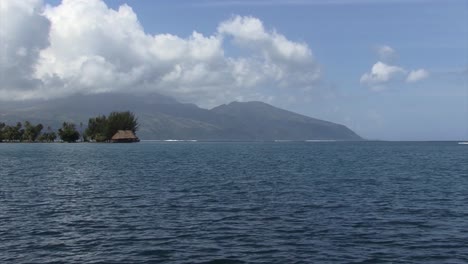paisaje de la isla de tahití, polinesia francesa