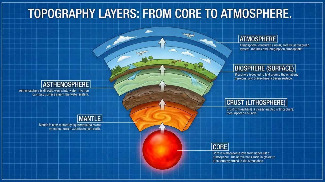 Diagram of Earth's Layers