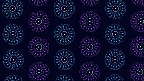 Neon-and-futuristic-flowers-pattern-on-black-gradient-2