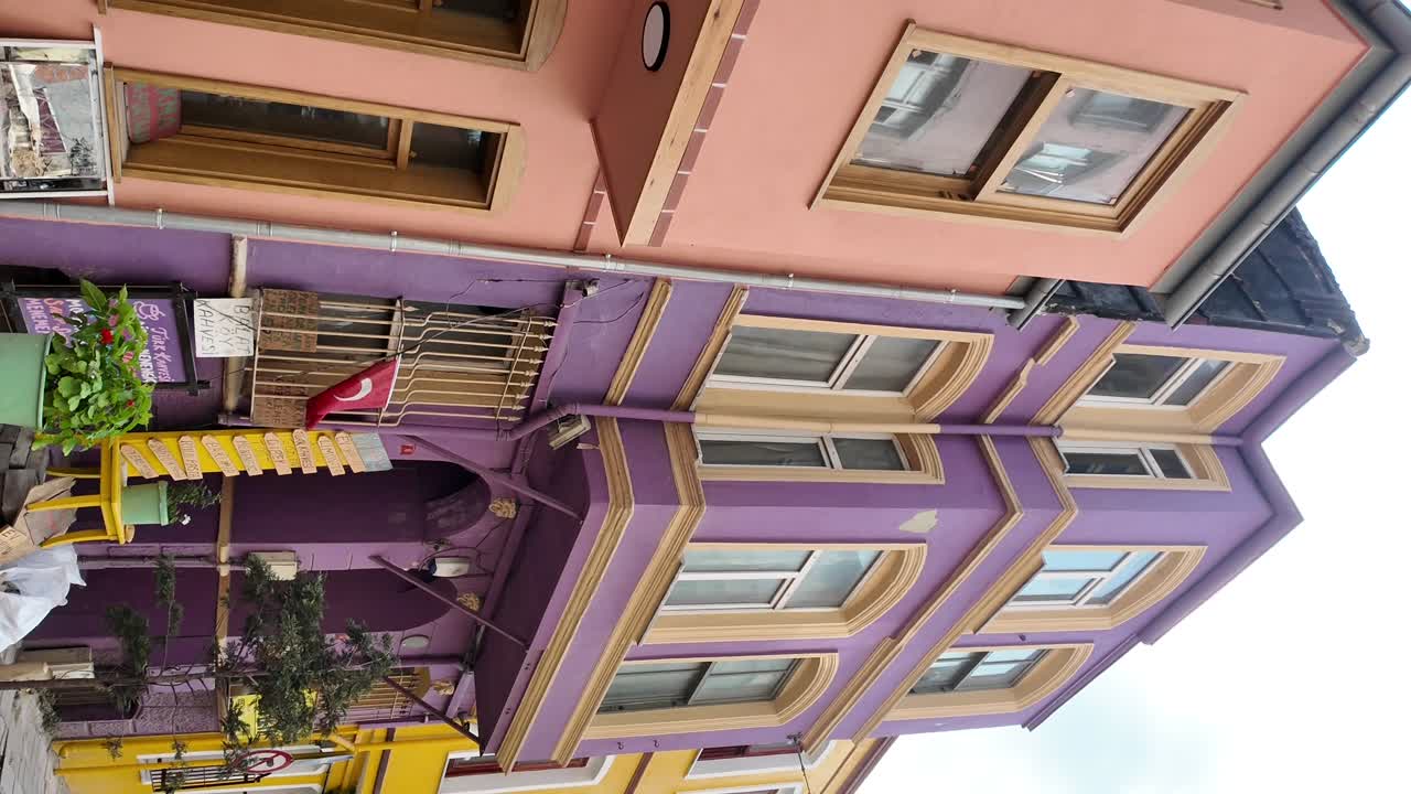 edificios coloridos en estambul