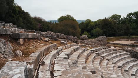 butrint en albania, lugares cinematográficos - centro del patrimonio mundial de la unesco en 4k