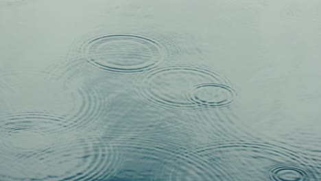 abstract background, rain drops on the water