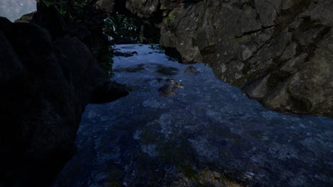 la galaxia de la vía láctea sobre las paredes del cañón de piedra arenisca