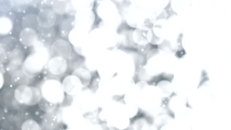 white gray moving abstract blinking glowing glittering bokeh backdrop