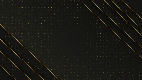 abstract black wallpaper modern creative light luxury wave curve background with soft golden sparkle