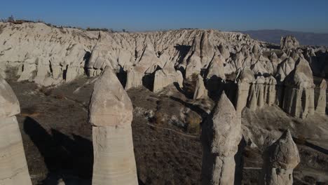 vista aérea de capadocia