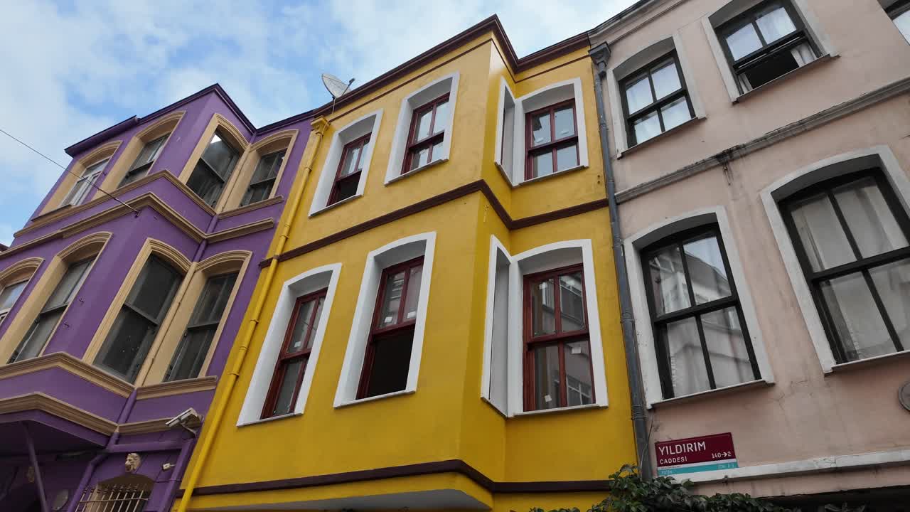 Colorful Buildings and Urban Architecture