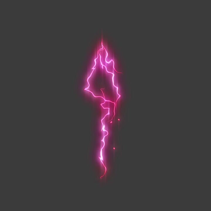 Effetto Fulmine Rosa Astratto