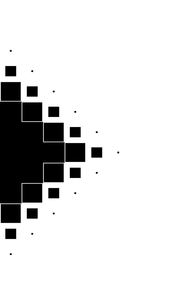 Abstract Geometric Animation of Expanding and Contracting Squares