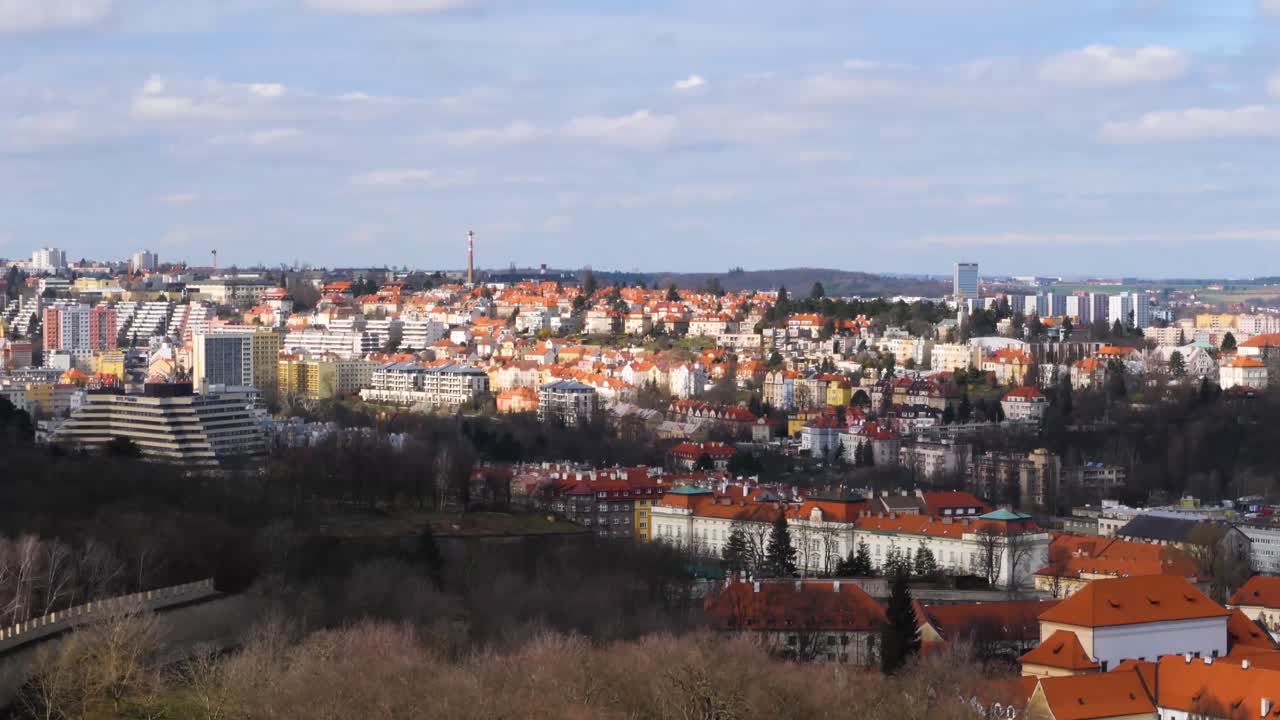 Mal&aacute; Strana view from the Petř&iacute;n Lookout Tower