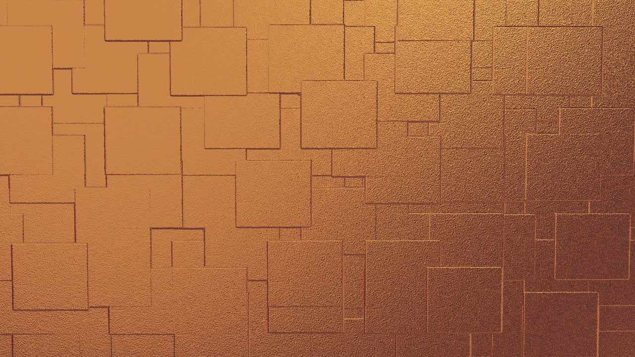 abstracto geométrico rosa fondo dorado azulejos de papel de aluminio textura de bucle sin costura fondo renderizado en 3d