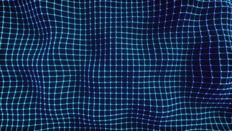 abstract glowing grid pattern