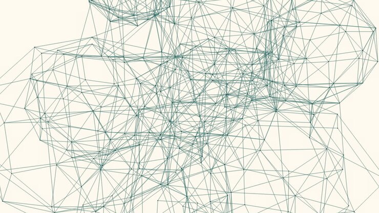 Forme interconnesse formate da linee