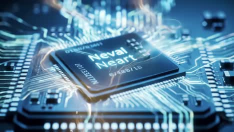 view the close-up of an advanced computer chip showcasing intricate circuitry and detailed components. this high-tech hardware demonstrates the complexity of modern electronic design and innovation.