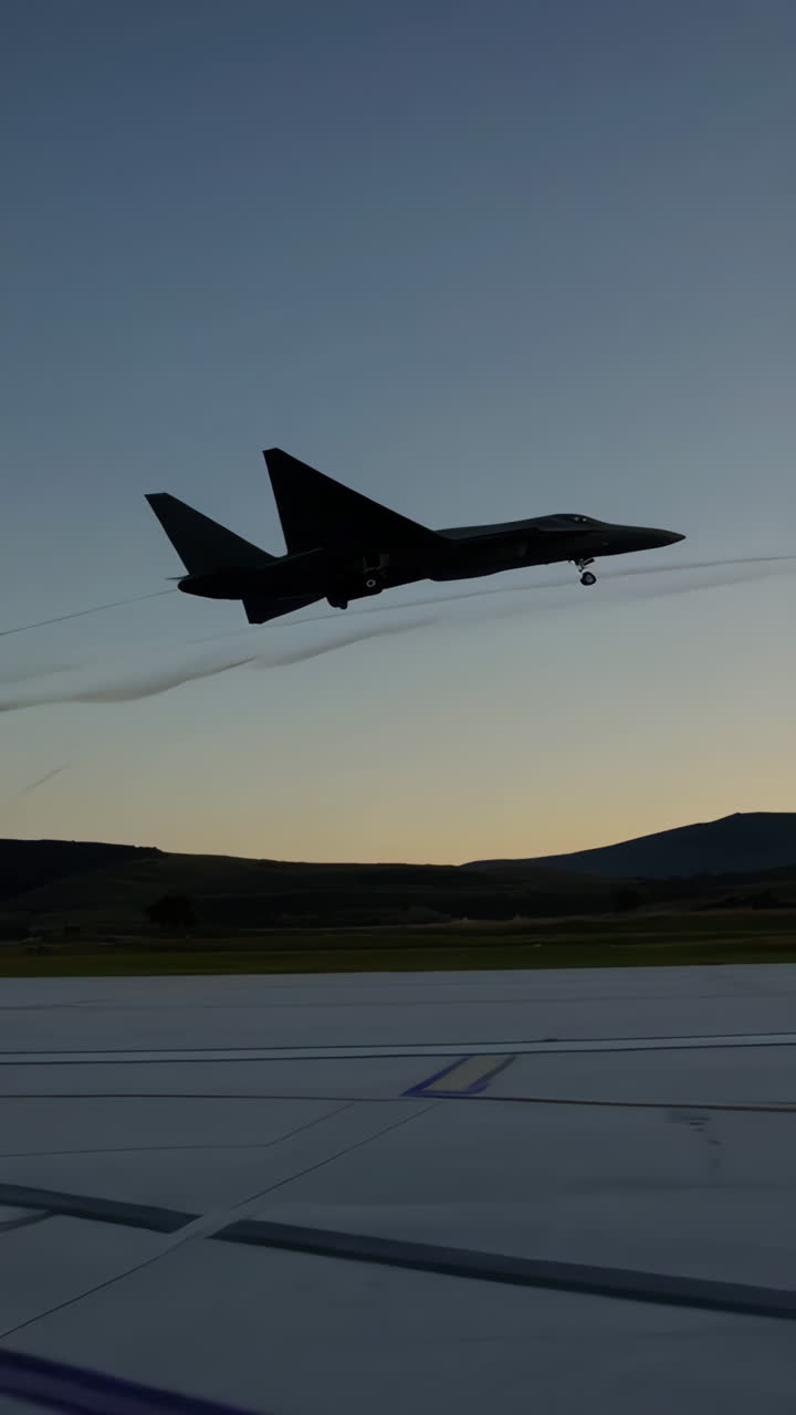 Military Fighter Jets Landing/Taking Off