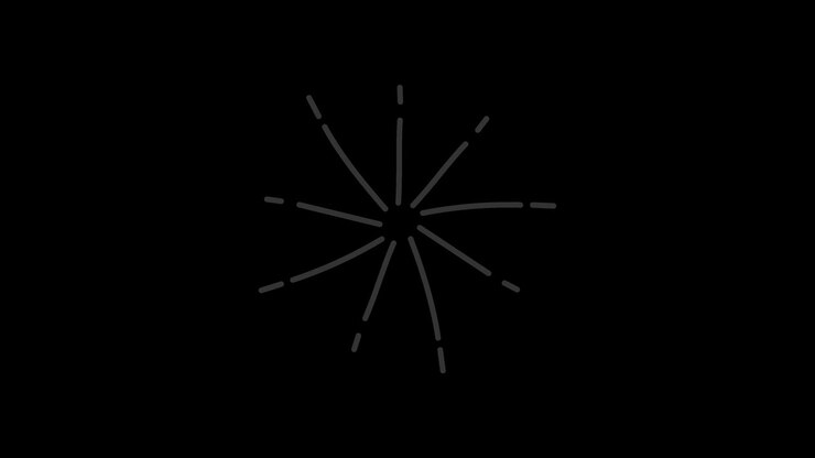 Radial Burst Graphic