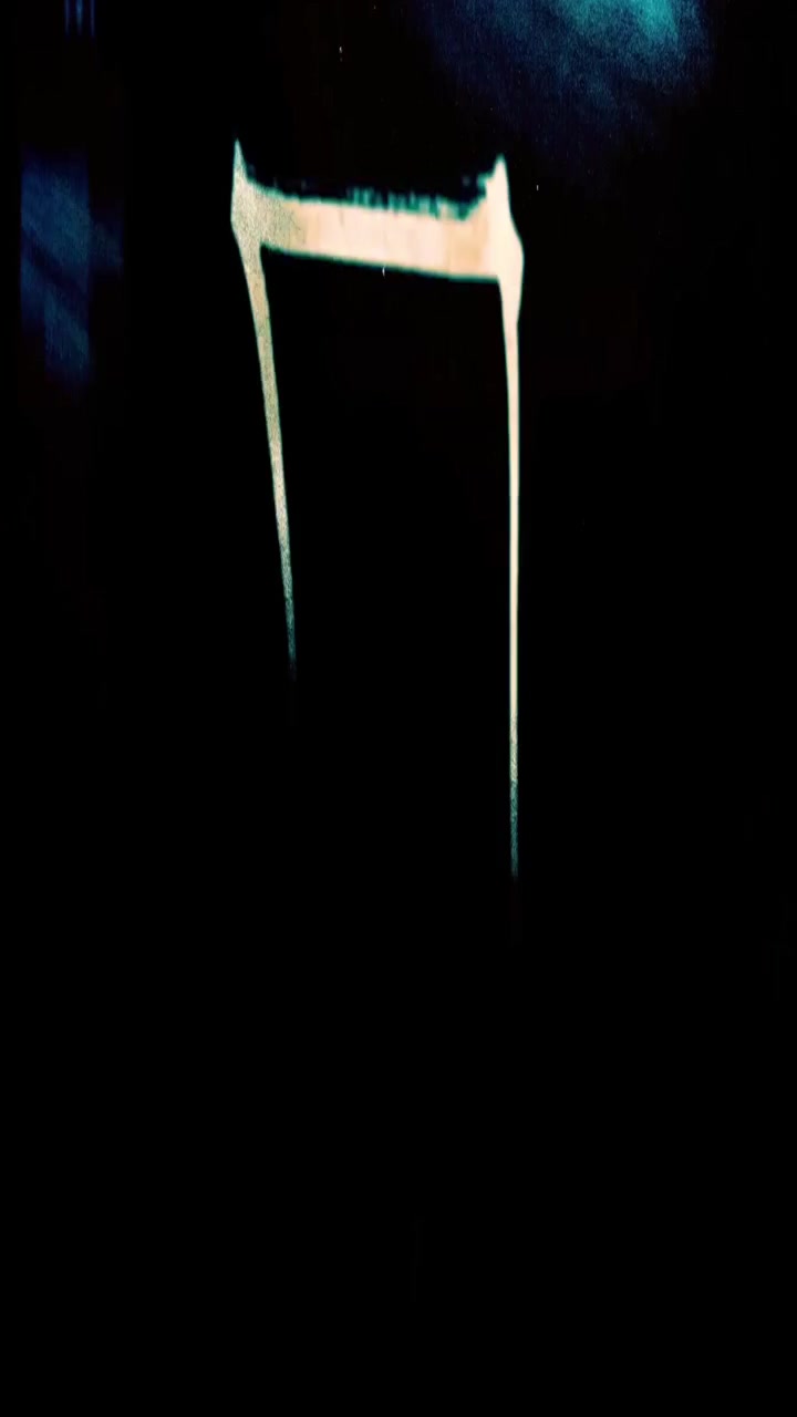 Effetto Glitch Astratto con Cornici Luminose Lampeggianti