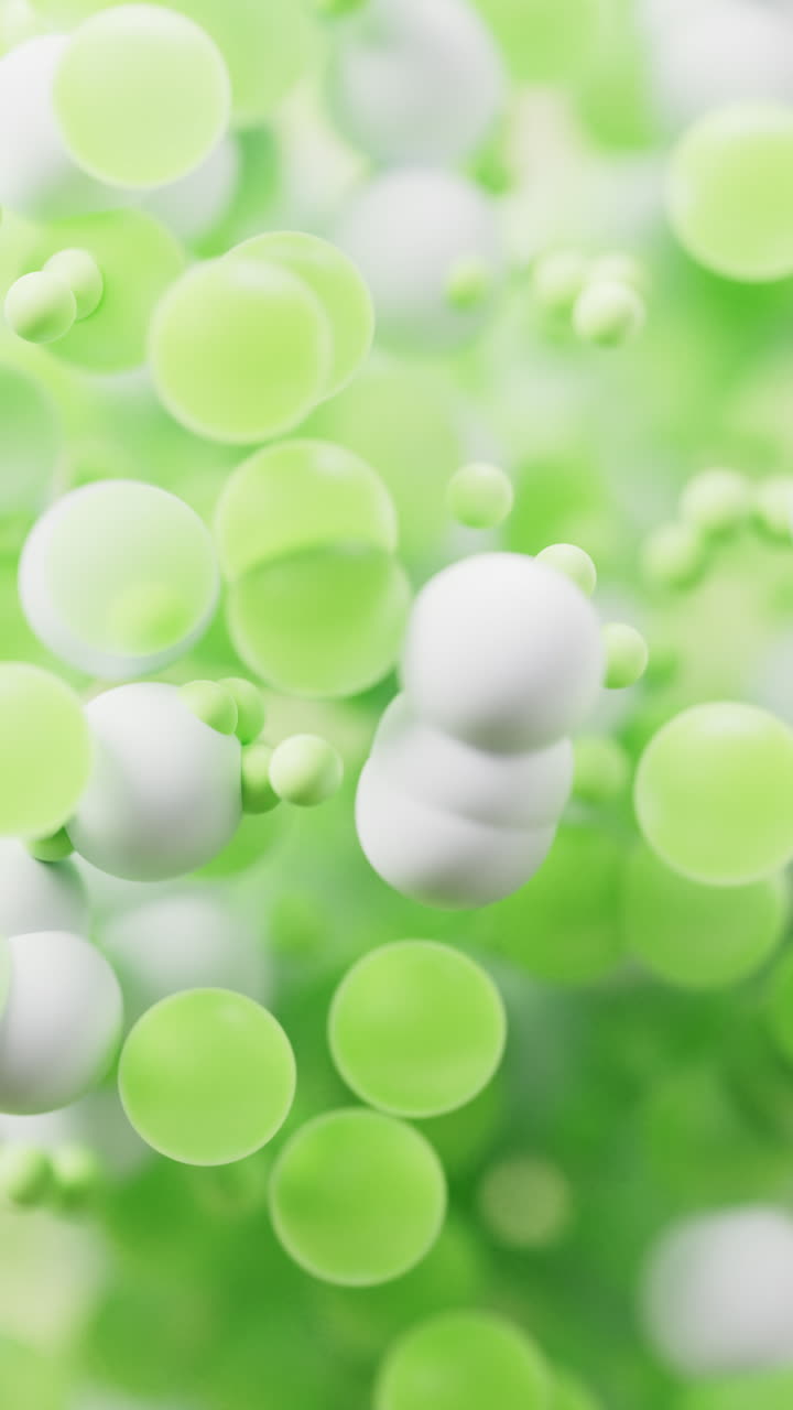 Abstract dense particles spheres background, 3d rendering.