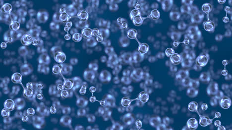 Molekül-Wasserstoff-H2-Hintergrundwirbelschleifenkachel