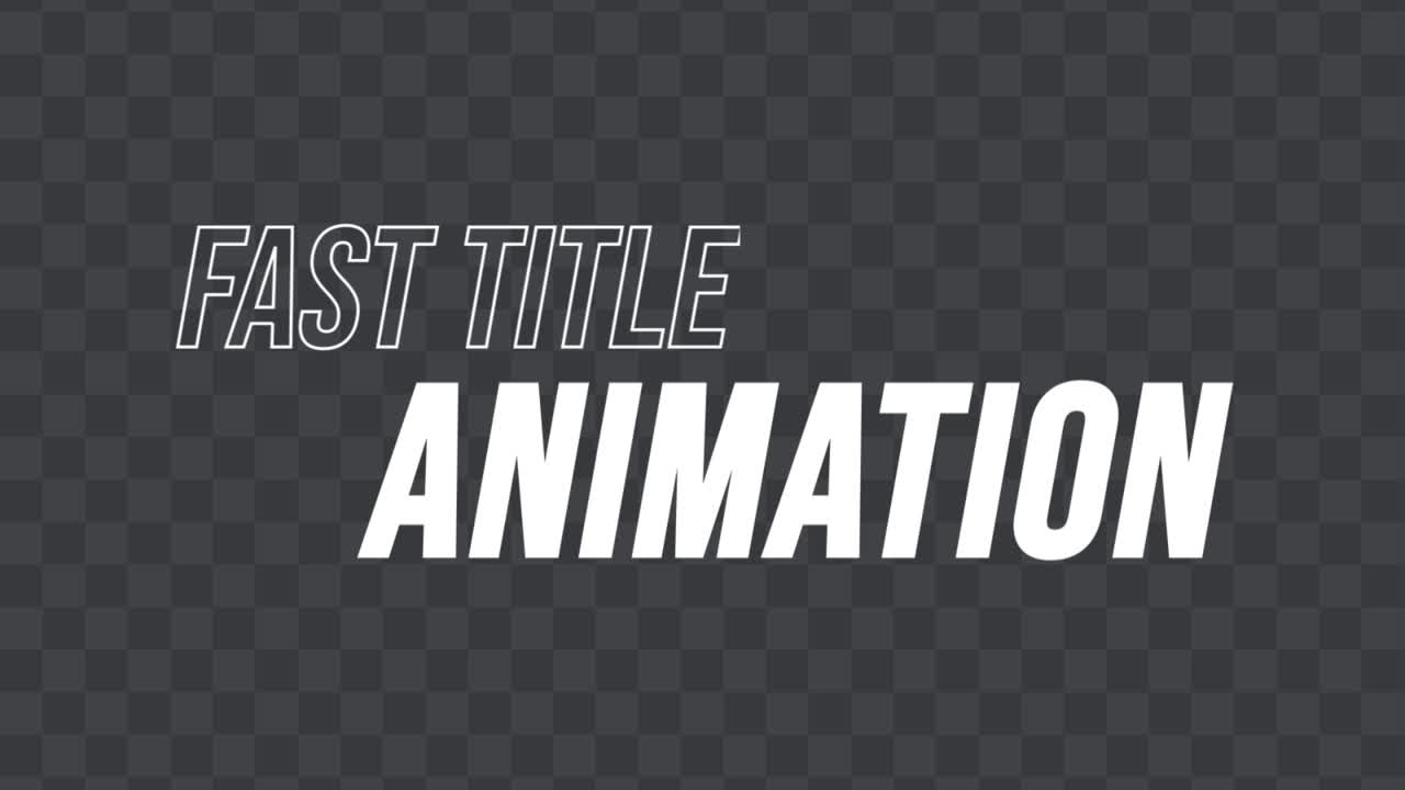 Kinetic Typography Titles 07 Adobe After Effects 2023 Resolution 3840×2160