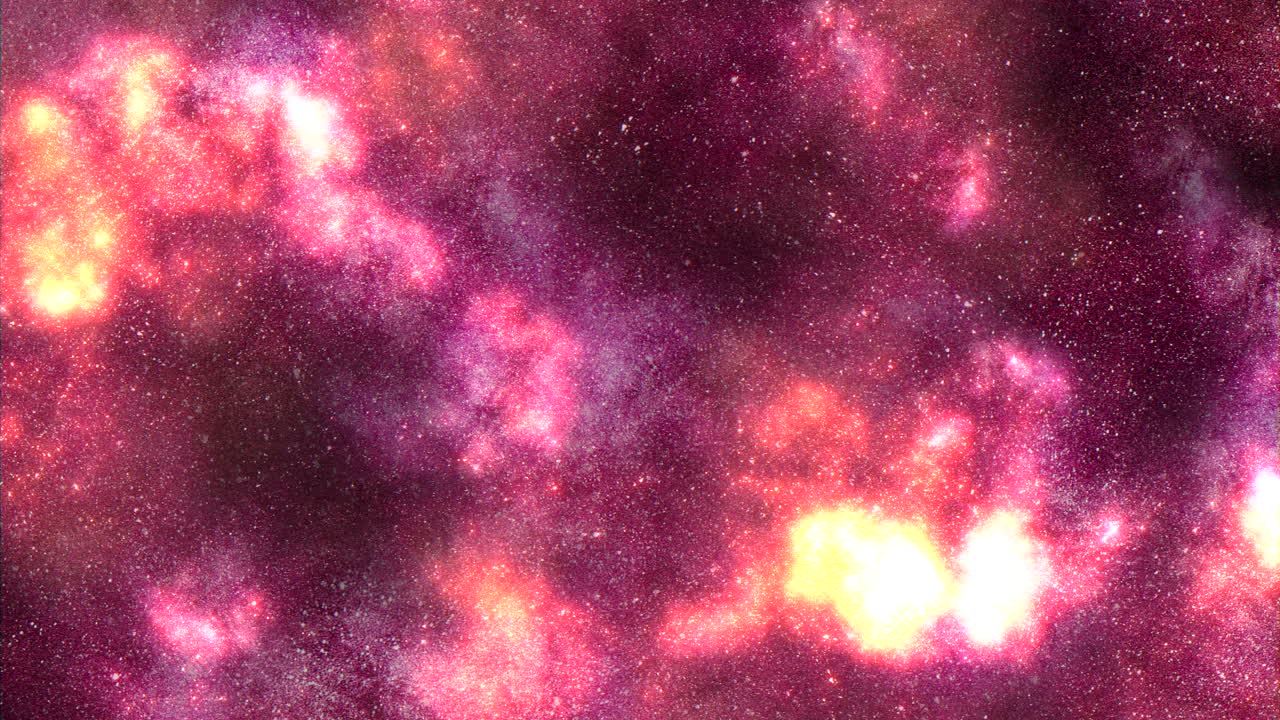 Colorful nebula stunning digital artwork of a celestial gas and dust cloud